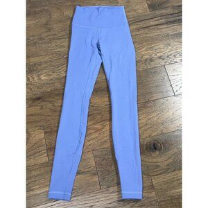 LULULEMON Wunder Train High-Rise Tight in Water Drop Sz 2 #W5DJ0S NWOT